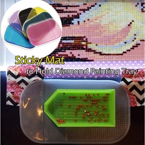 Diamonds Tools Tray Holder Sticky Mat Idea for Holding Tray 5D diy Diamond Embroidery Accessories