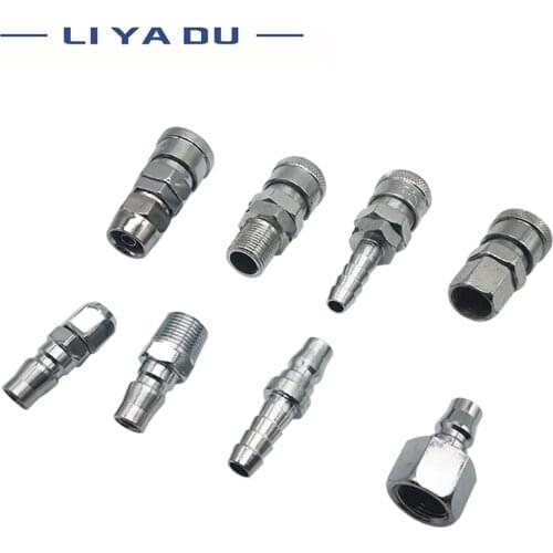SP SF SH SM PP PF PH PM 20 30 40 inch thread NPT C Type Quick Connector Pneumatic fitting connector high pressure coupling