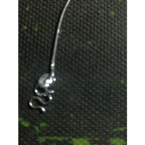 Fine jewelry 925 pure silver jewelry, necklace chain, snake bone chain, male and female ornaments penda