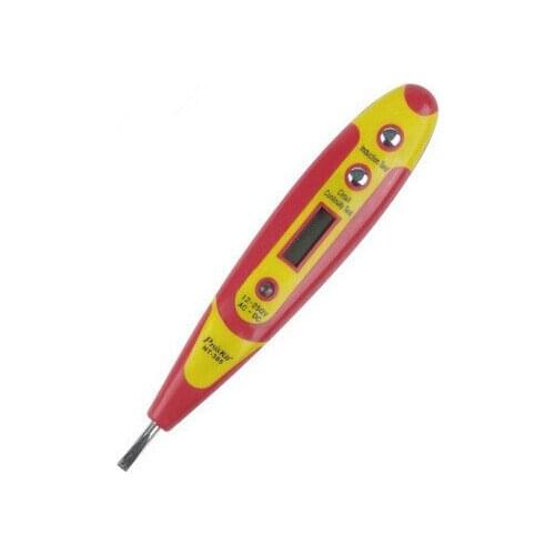 2PCS NT-305 AC70-250V DC12/36/55V Voltage Detector Tester Sensor Electric Test Pencil With Blue LED