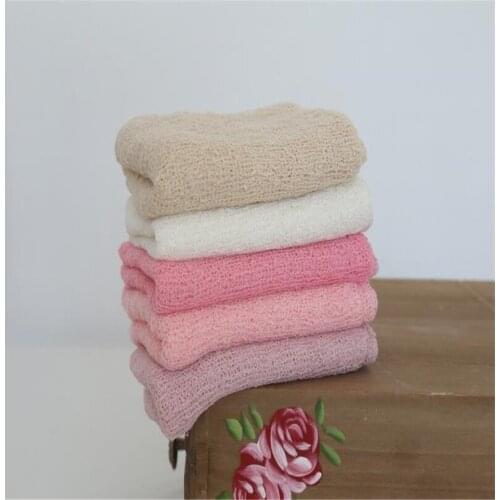 40x150cm Newborn Stretch Rayon Wrap Photography Props Baby Knit Wrap Layer Newborn Swaddle Cocoon Photo Props