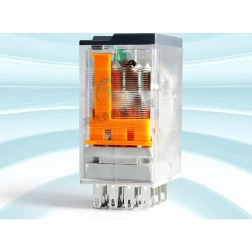 5 pieces of Original authentic Schneider small relay RXM4LB2BD DC24V 14 feet four open four closed
