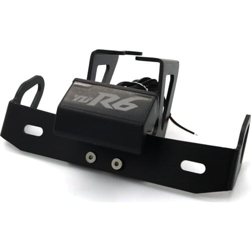 License Plate Holder For YAMAHA YZF R6 YZFR6 2006-2018 Motorcycle Fender Eliminator Registration Bracket