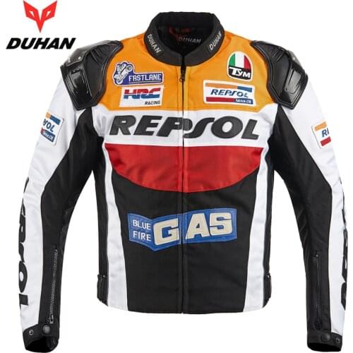 Motorcycle Racing Warm Jacket Motocross Aluminum Shoulder Armor Protective Gear Clothing Motorbike Riding PU Leather Jacket