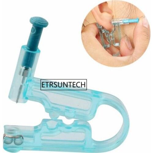 200PCS Disposable Piercing Unit No Pain Ear Piercing Kit Safe Sterile Nose Piercing Gun Tool Earring F3182