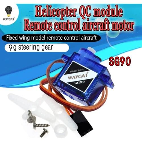 WAVGAT official Smart Electronics Rc Mini Micro 9g 1.6KG Servo SG90 for RC 250 450 Helicopter Airplane Car Boat