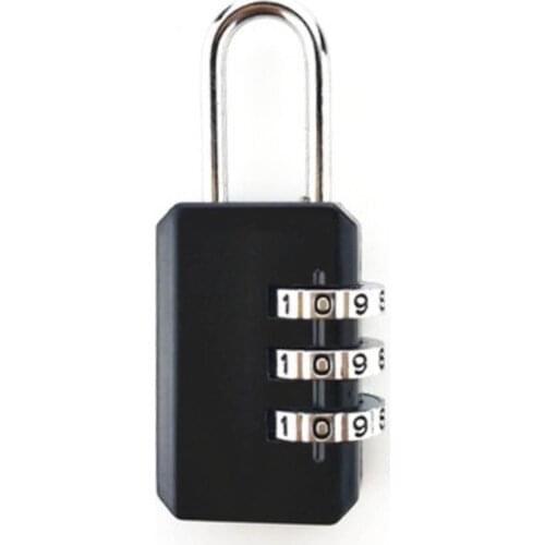 Hot 3 Digit Code Combination Padlock For Luggage Combination Number Lock Padlock For Zipper Bag Suitcase Drawer Durable Locks