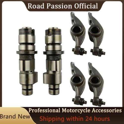 Road Passion Motorcycle Camshafts + Rocker Arm For Yamaha XV250 XV 250 Virago/V-Star 1988-2010 XV125 125
