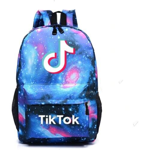 Tik ToK Backpack Boys Girls Tik Tok Schoolbags Students Daily Rucksack Laptop Teenagers Backpack New Mochila for Kids