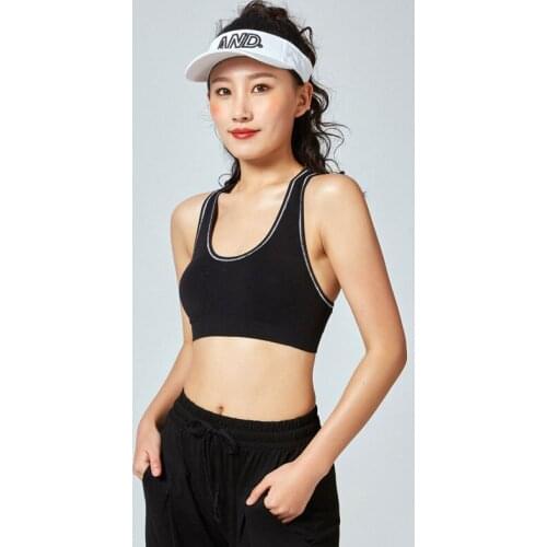 Yoga Fitness Tank Top Sports Underwear Female Running Yoga Vest Bra Crop Top Roupas Femininas