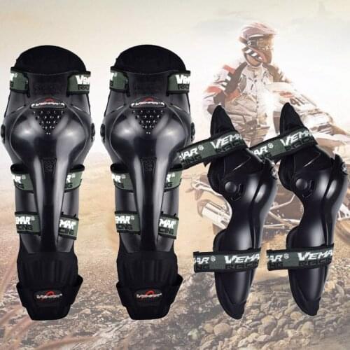 Vemar 2019 Motorcycle Knee Pads Motocross Outdoor Sports Elbow Protector Pads Guards Protective Gear Moto Sports Cycling