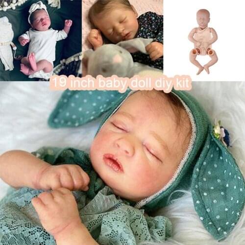 19 Inch RB24 Vinyl Dolls Accessories Diy Kit Dolls Parts