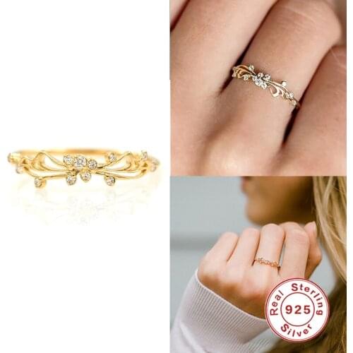 Viny Ins Butterfly Wings Ring 925 Sterling Silver Luxury Jewelry Adjustable Rings For Women Wedding Anillos Bague Bijoux 2021