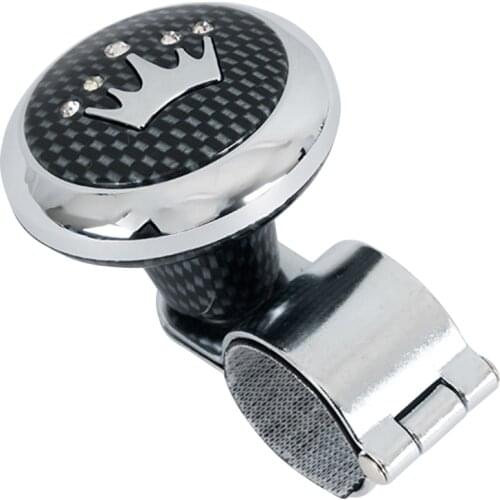 Metal 360 Degree Rotary Steering Wheel Knob Ball Booster Ball Spinner Steering Wheel Knob Handle Control Spinner Accessories