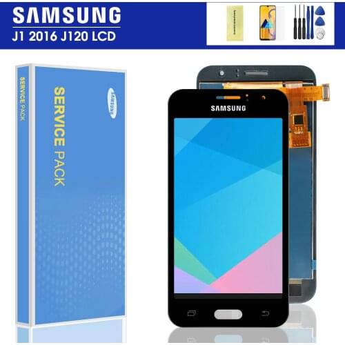 J120f lcd For SAMSUNG GALAXY J1 2016 J120 J120f J120M J120H Display Touch Screen Digitizer Assembly for Samsung j120f lcd