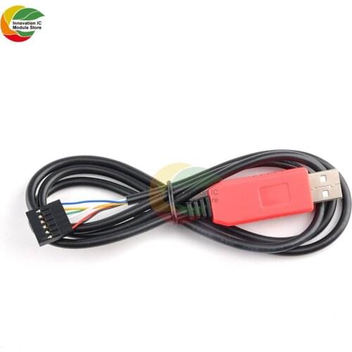 6Pin 6 pin 6P PL2303HXD USB to RS232 TTL Convert Serial Cable Module for win XP VISTA 7 8 for Android OTG PL2303 HXD