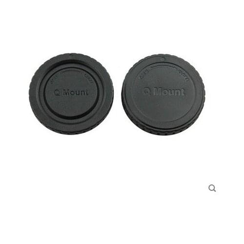 10-50Pairs camera Body cap + Rear Lens Cap for Pentax Q mount Q-S1 Q7 Q10 camera lens with tracking number