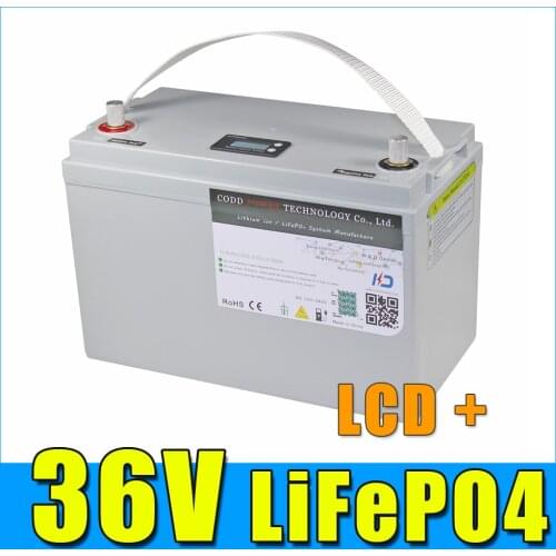 36V 60AH LiFePO4 Battery 36V 1000W 2000W Electric bicycle Battery