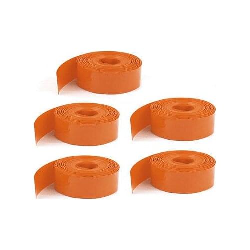 5Pcs 2m 6.5ft PVC Heat Shrink Wrap Tubing Tube 23mm for 1xAA Battery