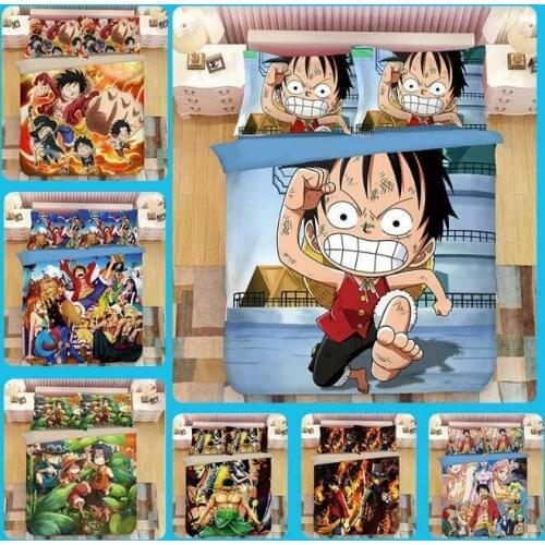 ONE PIECE Home Textile Pillow Case 3D Bed Duvet Covers Comforter Bedding Sets Bed Set Home Decor Bedding