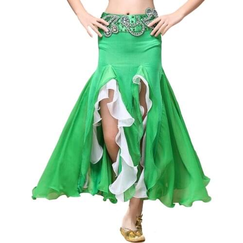 Children Dancewear Belly Dancing Clothes Fish Tail Skirts Professional Belly Dance Skirt for Girls