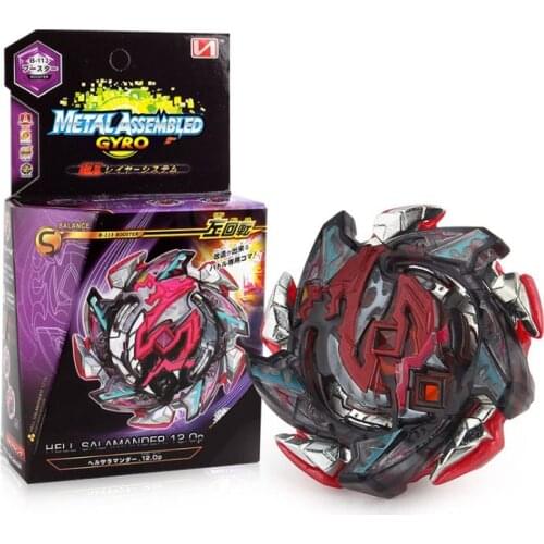 B-113 Booster Hell Salamander.12.Op GT Toys Metal God Fafnir Bey Blade Blades Toy