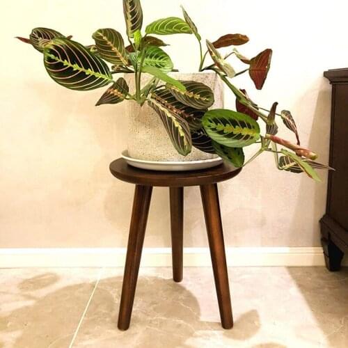 MLGB Mid Century Plant Stand Small Side Table Plant Stands for Indoor Plants Plant Holder for Flower Pots Modern