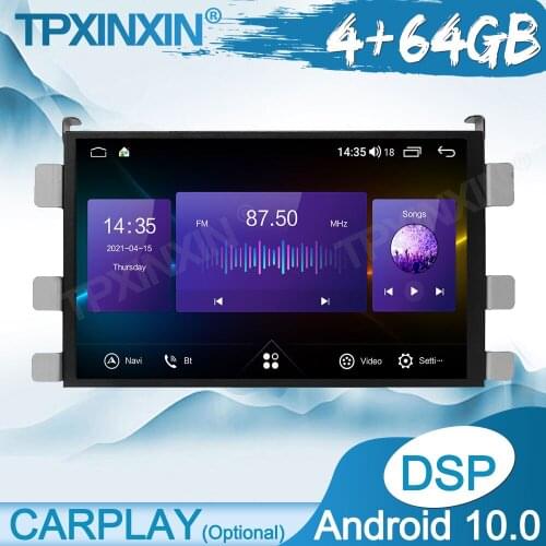 4G+64GB Android 10 For Nissan Kashi 2012 Unit Multimedia Player Auto Radio Tape Recorder GPS Navigation DSP IPS 360 HD Panoramic