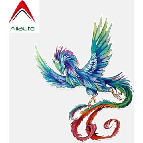 Aliauto Phoenix Car Sticker Auto Bumper Window Personalized Decor Vinyl Decal for Toyota Prius Priora Hyundai Skoda,12cm*15cm