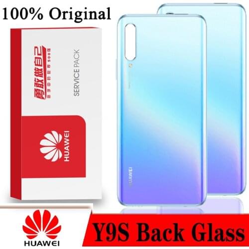 Original Back Cover for HUAWEI Y9S Spare Parts Back Battery Door Housing Repair Parts