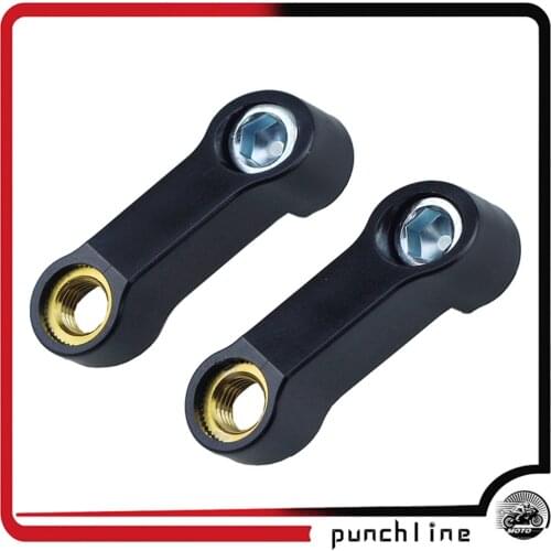 Fit For YAMAHA MT-01 MT-03 MT-07 MT-09 MT-10 MT-25 FZ1 FZ6 FZ8 XJ6 mirror riser extenders spacers extension adapter adaptor