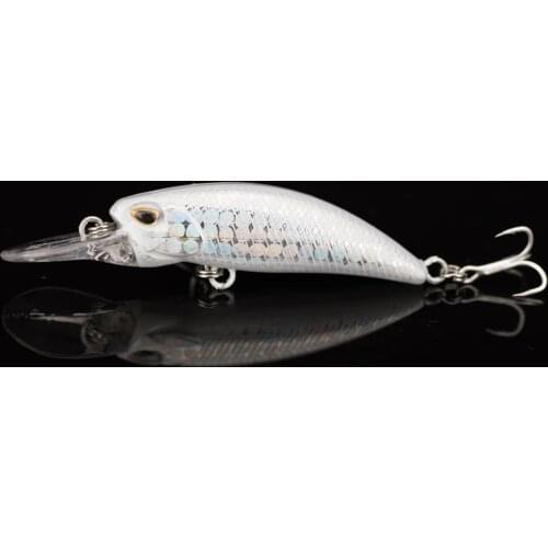 48mm/4.5g Minnow Lures deep 0.8-1.5m Tungsten Ball Hook Swimbait Iscas Artificial Pesca Leurre Fishing Wobblers Plastic Hard