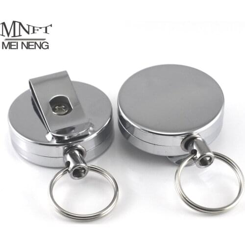 MNFT 8PCS/Lot Fishing Zinger Tackle Rod Holder Clip Carabiner Tackle Zingers Retractor Accessory Fishing Tool Accessories