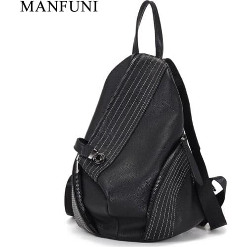 Luxury Designer Women Backpack Genuine Leather Soft High Quality Ladies Travel Backpack Girls School Bags for Teenage Mochila