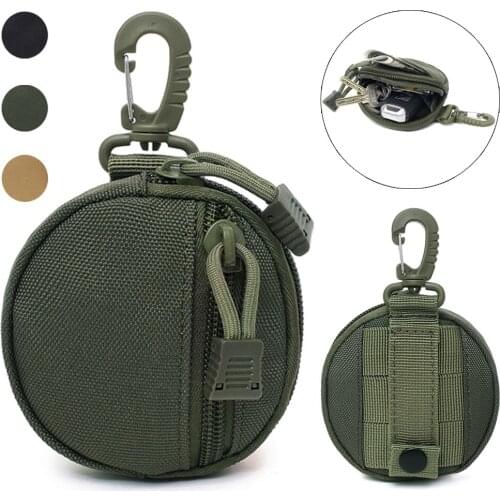 Z30 Tactical Wallet Pocket 1000D Military Accessory Bag Portable Mini Money Coin Pouch Keys Holder Waist Bag for Hunting Camping