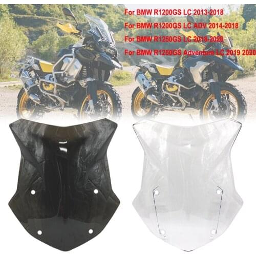 R1200GS R1250GS Adventure Motorcycle Windshield For BMW R1200GS R1250GS ADV LC 2013-2021 Wind Screen Deflector Protector