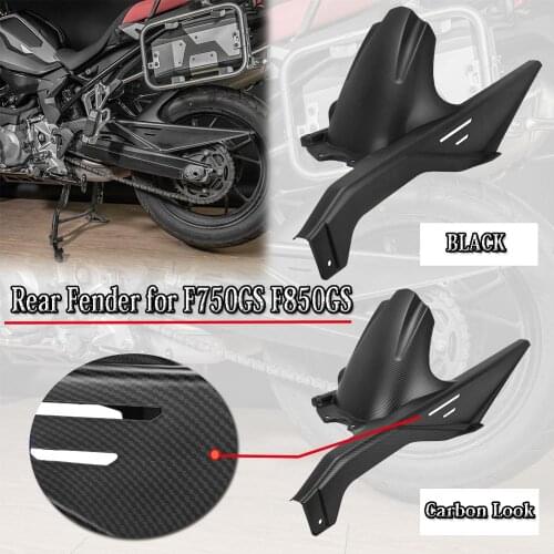 Rear Fender For 2018 2019 2020 BMW F750GS F850GS Tire Cover Hugger Mudguard Mud Splash Wheel Guard F750 F850 GS Chain Cover ABS
