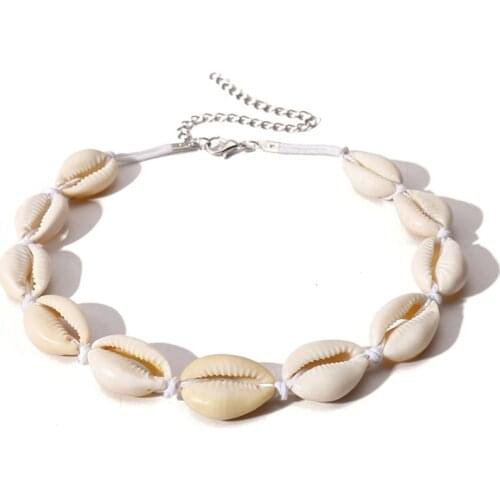 Fashion Shell Necklace For Women Girls Vintage Chokers Luxury Clavicle Chain Ladies Jewelry Accessories