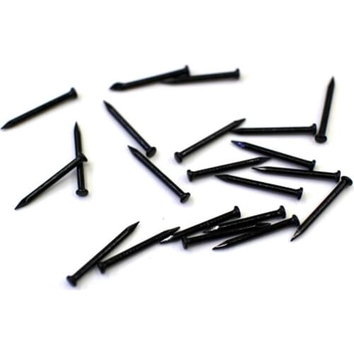 100PSC 1/87 Model Train Ho Scale Miniature Train Track Fixing Nail Accessories Metal Sand Table Model Diorama For Layout