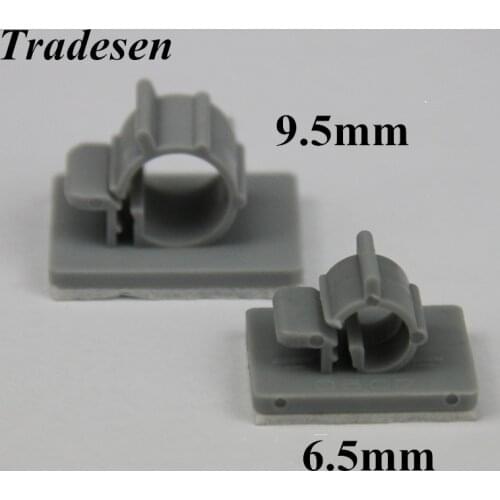 10pcs Water purifiers accessories 1/4" 3/8" CCK pipe clamp hose Fixed Back glue stick a wall