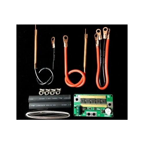 12v18650 lithium battery spot welder DIY complete set of accessories 5-speed portable small touch welding control panel