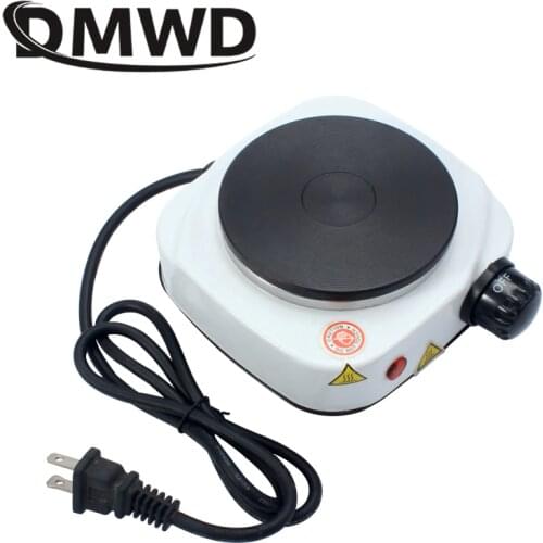 DMWD 500W MINI Electric Coffee Heater no radiation hot milk stove oven furnace induction cooker plate Mocha surface 110V 220V