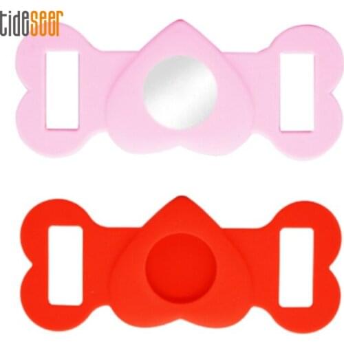 For Cover Hangable Silicone Protective Case for Airtags Locator Tracking Cat Dog Soft Anti-lost Protector Shell