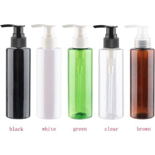 40pcs 150ml Empty plastic Screw Lotion Pump Bottles 150cc Liquid Soap Washing Dispenser Cosmetic Packaging Bottle DIY Container