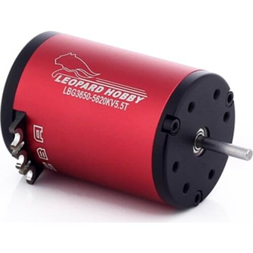 FATJAY Leopard Hobby LBG3650 brushless inrunner 2-pole motor 3650 3.5T 5.5T 6.5T 7.5T 8.5T 10.5T 13.5T 10T for RC 1/10 car boat