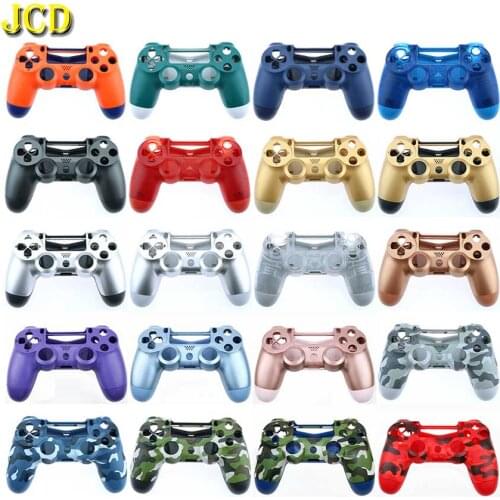 JCD 1PCS For PS4 Pro Controller JDS040 JDS-040 Front Back Cover Plastic Hard Housing Shell Case For Dualshock 4 Slim Gamepad