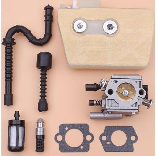 Carburetor Carb For Stihl 038 MS380 MS381 Air Fuel Oil Fitler Line Chainsaw 1119 120 0650, 1119 120 1607