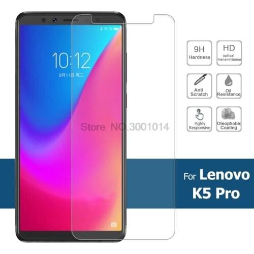 Lenovo K5pro K5 Pro Tempered Glass 9H Premium Ultra-thin Smartphone Front Film For Lenovo K5 Pro L38041 5.99" Screen Protector
