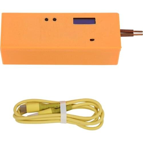 Mini Handheld Spot Welder Portable 70C Battery Spot Welding Machine Integrated Control Welding Tools OLED 0.15mm 18650 Battery