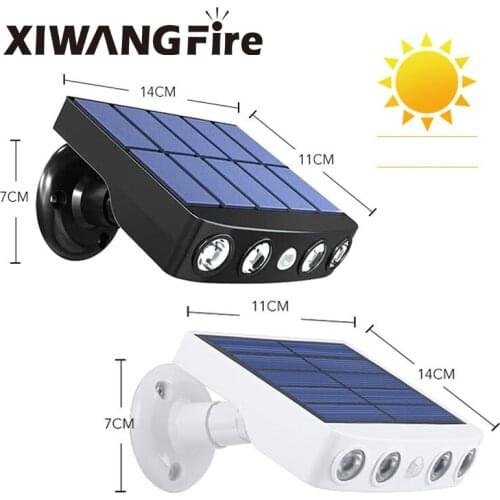 Powerful LED Solar Light Waterproof Motion Sensor Outdoor Garden Wall Light Street Light Footpath Street LED Solar Light